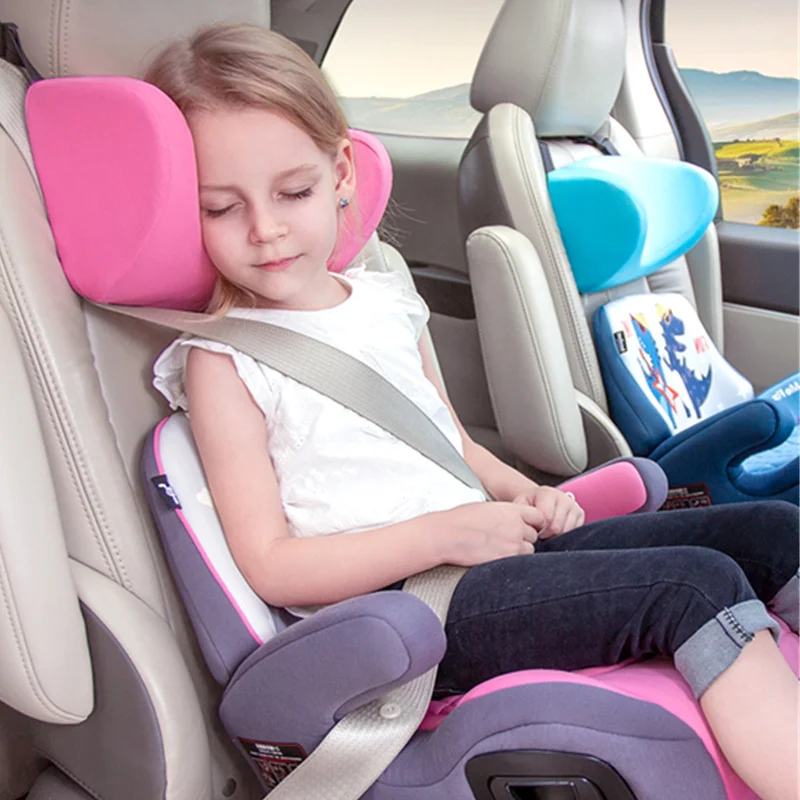Car Headrest Memory Foam Children&#39;s Car Seat Headrest Safety Seat Neck P... - £20.84 GBP