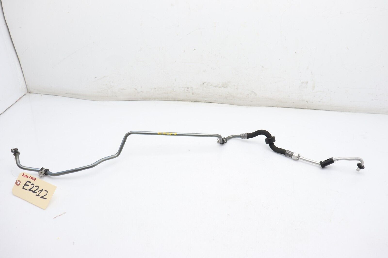 10-11 MERCEDES-BENZ C207 E350 TRANSMISSION OIL COOLER RIGHT LINE HOSE E2212 - $128.96