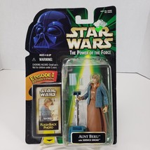 1998 Hasbro Star Wars Episode 1 POTF Action Fig w/FlashBack Photo  Aunt ... - £11.12 GBP