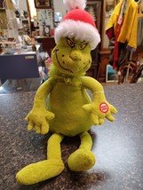 Hallmark Dr. Seuss Christmas Hot Potato Game Grinch Song Plush Works See... - $29.69