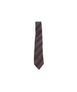 Vtg 60s 70s Burberry Silk Striped Color Block Skinny Neck Tie Dress Tie ... - $820.89 MXN