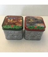 2 NEW Thomas Kinkade 60 Piece Mini Puzzle Tins #7 &amp; #8 - $16.36 CAD