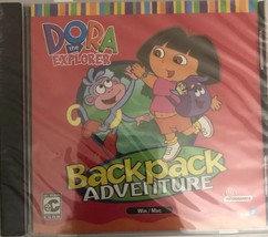 Video Game Pc Dora The Explorer Backpack Adventure Brand NEW-RARE VINTAGE-SHIP24 - £22.85 GBP