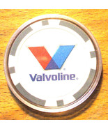 (1) Valvoline Poker Chip Golf Ball Marker - Gray - £6.23 GBP
