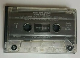 Billy Ray Cyrus Cassette Some Gave All Tape With Clear Case No Inlay Tape - £3.89 GBP