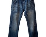 Culture Revolution Denim Jeans Mens  33 Blue Straight Leg High Rise Medi... - $18.69