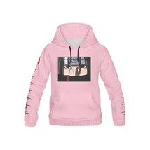 Youth's PINK Itachi Uchiha Anime All Over Print Hoodie (USA Size) - £27.17 GBP