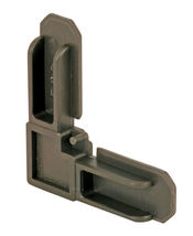 Prime Line PL 14259 Screen Frame Corner 3/4" X 7/16" Bronze Plastic 100PK - $31.18