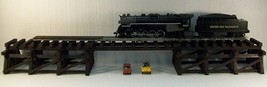 O SCALE , O Gauge LOWBOY Trestle &amp; Bridge / Wooden Low Boy / O Scale Trains - $130.00