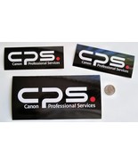 CANON CAMERAS - (3) CPS DECALS - CANON PROFESSIONAL SERVICES - DIGITAL -... - £11.62 GBP