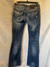 EUC Miss Me Boot Cut Jeans Size 25 - £43.30 GBP
