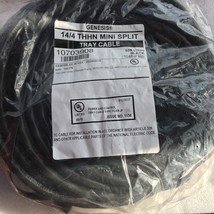 Honeywell Genesis 10703908 Mini Split Tray Cable 14/4 THHN Black New - 5... - €74,37 EUR