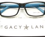 NEW Legacy Lane 15 MATTE MT. BLACK EYEGLASSES GLASSES PLASTIC FRAME 52-1... - $33.86