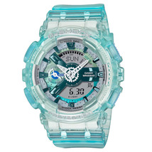 Casio Women&#39;s G-Shock Green Dial Watch - GMAS110VW-2A - £93.71 GBP