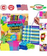 Rainbow Weaving Loom Adventure: 378 Vibrant Loops for Creative Kids&#39; Crafts - $44.74 CAD