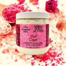 Whipped Body Butter | Pink Sugar | 8 oz Jar | Vegan | Shea + Cocoa - £19.71 GBP