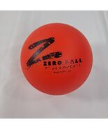 Z-Ball Street Hockey Ball Zero Bounce Street Ball made in USA orange Sun... - $408.60 MXN