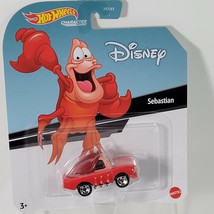 Hot Wheels Disney Sebastian 2021 Character Car Version NIP Little Mermai... - $10.44