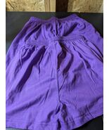 two pairs of Cheetah ladies medium drawstring purple gym shorts - €15,32 EUR