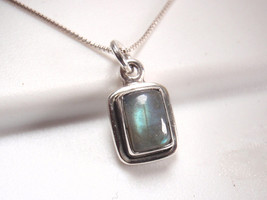 Very Very Tiny Labradorite 925 Sterling Silver Pendant you will get exact item - £11.48 GBP