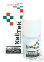 Nail Tek Quicken Ultra-Fast Drying Top Coat 1/2 oz - £17.56 GBP