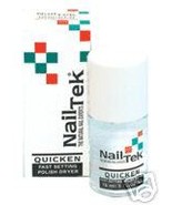 Nail Tek Quicken Ultra-Fast Drying Top Coat 1/2 oz - £17.35 GBP