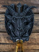 Divine Horned Sabbatic Goat Idol Samael Lilith Baphomet Wall Beer Bottle Opener - £33.56 GBP