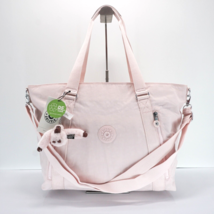 Kipling Skyler Large Shoulder Bag Zip Tote TM5601 Polyamide Primrose Pink NWT - £79.71 GBP