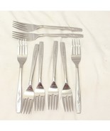 Oneida Autumn Memory Dinner Forks 7-1/4&quot; Stainless Lot of 8 NEW! - €27,13 EUR