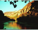 Logan Canyon Utah Ut Unp Chrome Carte Postale H8 - $3.02