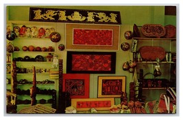 Display of Panamanian Handicrafts Panama UNP Chrome Postcard Z4 - £3.07 GBP
