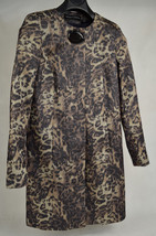 Dana Buchman Blazer Evening Dress Jacket Leopard Print 2 Womens  - £77.85 GBP