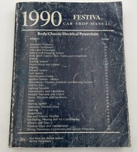 1990 Ford Festiva Shop Service Repair Manual Book OEM Vintage Original - £15.18 GBP