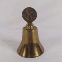 Vintage Kiwanis International Club 3&quot; Brass Bell  - £10.29 GBP