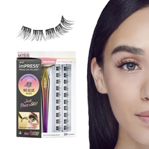 KISS  Falsies False Eyelashes, Lash Clusters, &#39;Voluminous&#39;, 14 Mm, Includes 20 C - $16.88