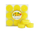 Citrus Paradise scented tealight candles (pack of 9) - 2 per package - $10.10