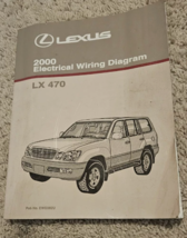 2000 Lexus LX470 Lx 470 Manuel De Schéma Électrique Oem EWD382U - £24.43 GBP