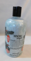 Philosophy Snow Angel Shampoo, Shower Gel &amp; Bubble Bath 16 fl oz  New - £31.97 GBP