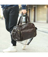 The new PU leather bag bag shoulder messenger bag bag handbag bulk bag tide - $54.52