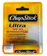 Chap Stick Ultra SPF 30 Chapstick Lip Balm Tube w/ Aloe RARE NEW Sealed - £23.79 GBP