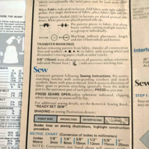 Vintage Sewing Pattern Butterick 4609 Dress, Top, Scarf, and Belt - $4.94