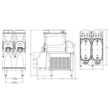Bunn Hopper Assembly, Ultra - 32190.1000 Frozen Beverage Machine Part  b... - $130.00