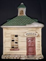 Vintage Winter Valley Cottages General Store Porcelain Lighted House - $19.68