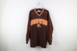 Vintage 90s Mens XL Heavy Cleveland Browns Football Long Sleeve T-Shirt ... - $59.35