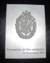 Vintage Souvenir display Campaign Germany 1945 WW2 Marksmanship Lanyard ... - $135.00