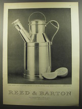 1953 Reed &amp; Barton Milk Can Cocktail Shaker Advertisement - £14.85 GBP