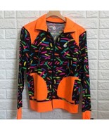 Yoshion neon Bright athletic zip up jacket #1516 Women’s Size S Small - $271.45 MXN