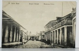 Baracoa Cuba Calle Real Royal Street Antique Postcard K1 - $29.95