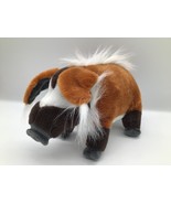 WILD REPUBLIC Warthog Plush Brown White Mane Tail African Animal 12x8 St... - $234.88 MXN