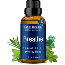 30 ml Breathe Essential Oil Blend - Aromatic Relief with Menthol for All... - $28.66